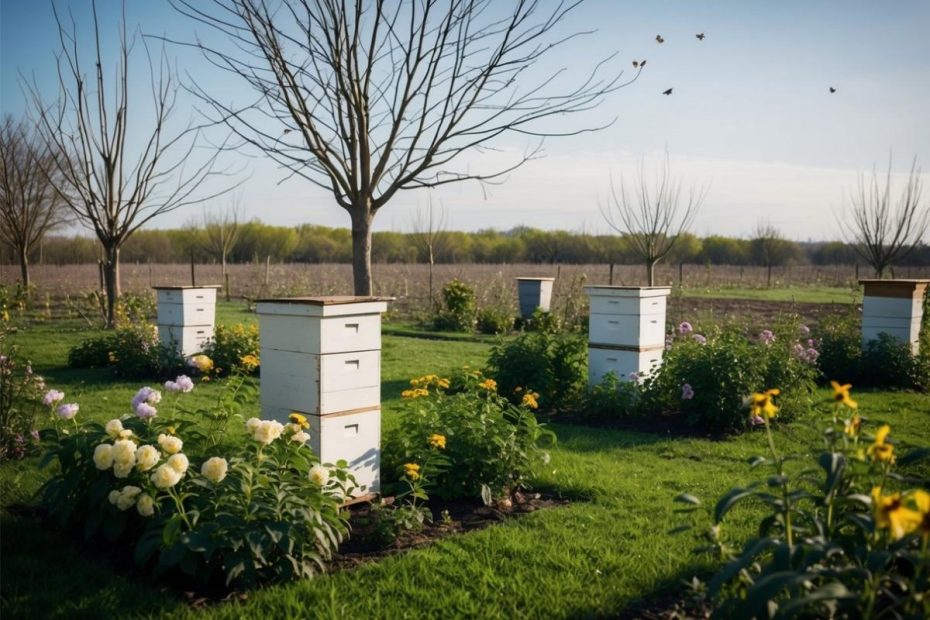 A pollinator free environment